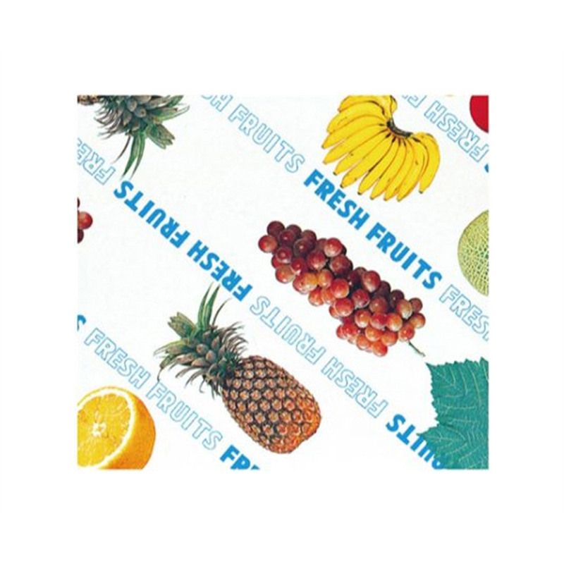 ベルベ ラッピング 包装紙 デラックスフルーツ H半切 500枚 401 1ケース（ご注文単位1ケース）【直送品】