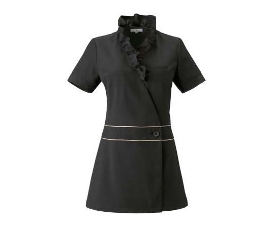 Calala(キャララ) チュニック[女性用] ブラック 15号 フルダルSTツイル ウエスト95cm 着丈76cm CL-0184 1着（ご注文単位1着）【直送品】