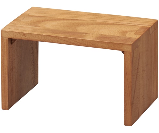 アズワン 木製コの字ディスプレイ ブラウン W20cm 61-806-56-1 1個（ご注文単位1個）【直送品】