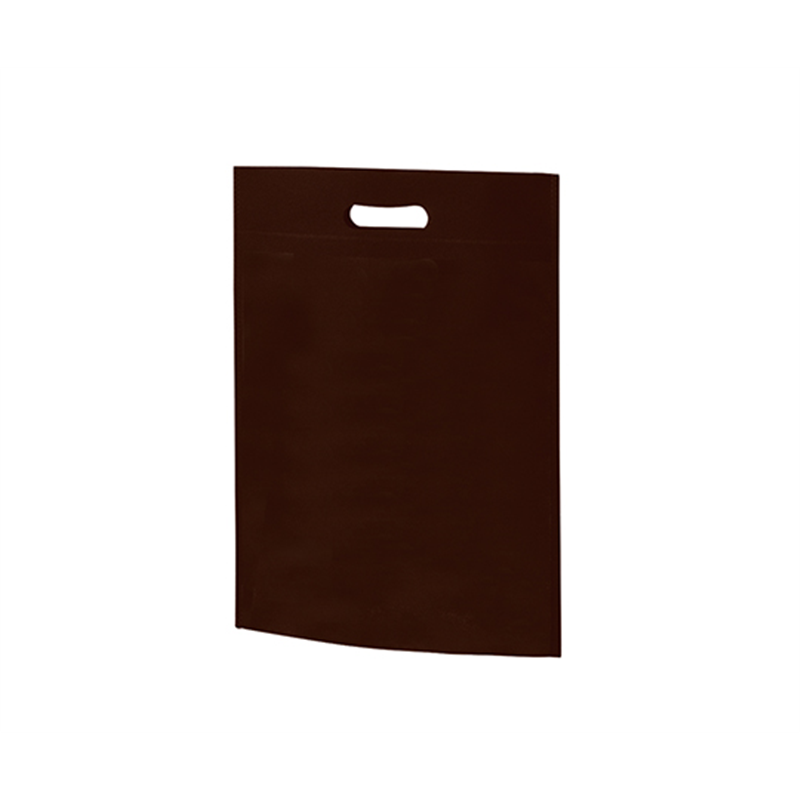 アズワン 不織布バッグ 小判抜きA4マチ無 ダークブラウン 1箱(100枚入) LC0811AG00 1箱(ご注文単位1箱)【直送品】