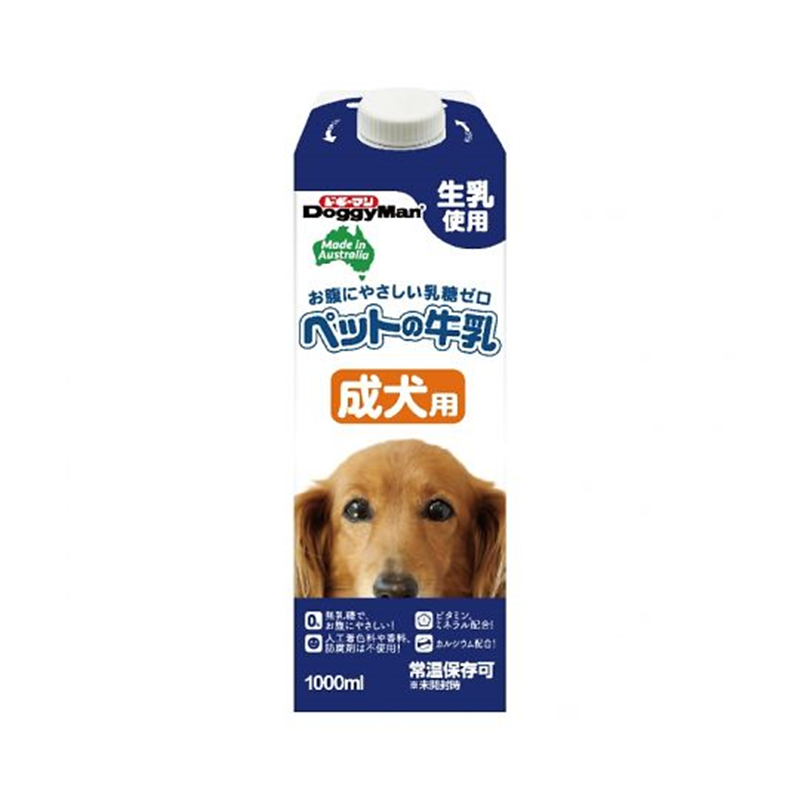 ドギーマンハヤシ ペットの牛乳 成犬用 1000mL  1個（ご注文単位1個）【直送品】