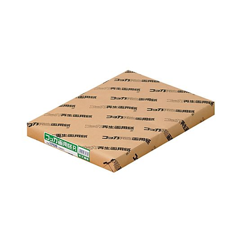 文運堂 コッカ再生画用紙 1包(100枚入) KG-1708 1包(ご注文単位1包)【直送品】