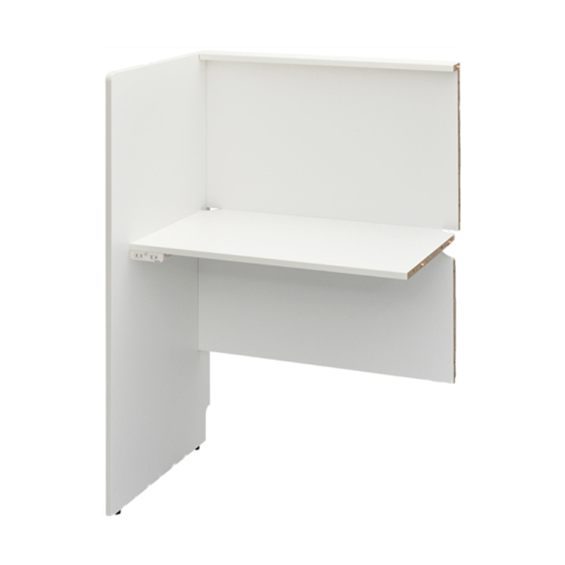 アール・エフ・ヤマカワ RFPCブース2 W800×D600 増連 ホワイト 2ヶ口コンセント付き RFPCB2-8060ADWH-NC 1台(ご注文単位1台)【直送品】