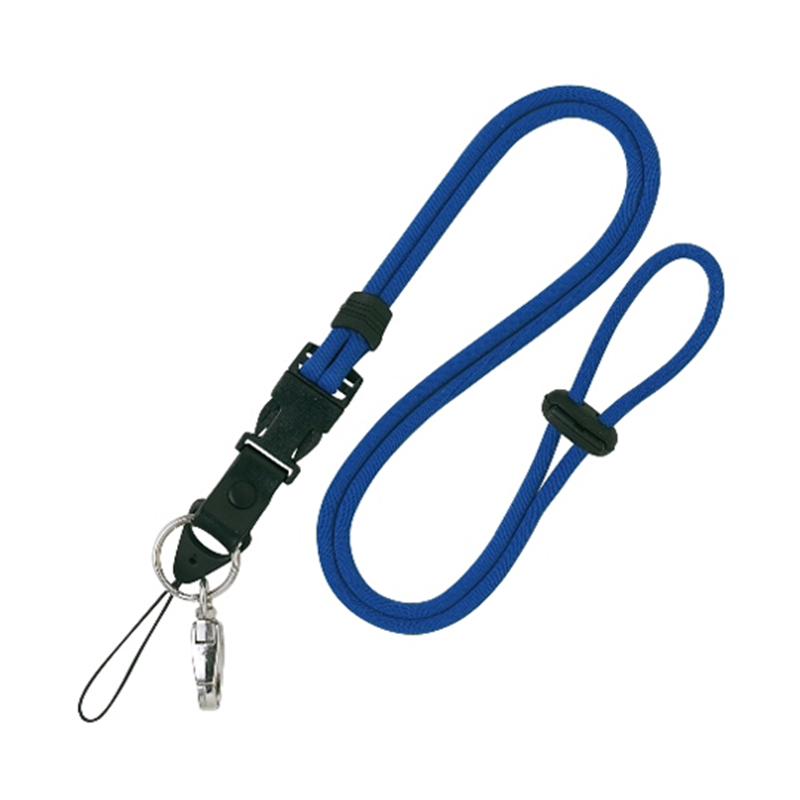 オープン工業 ストラップ カラーロープ 青 1本 NB-230-BU 1個(ご注文単位1個)【直送品】
