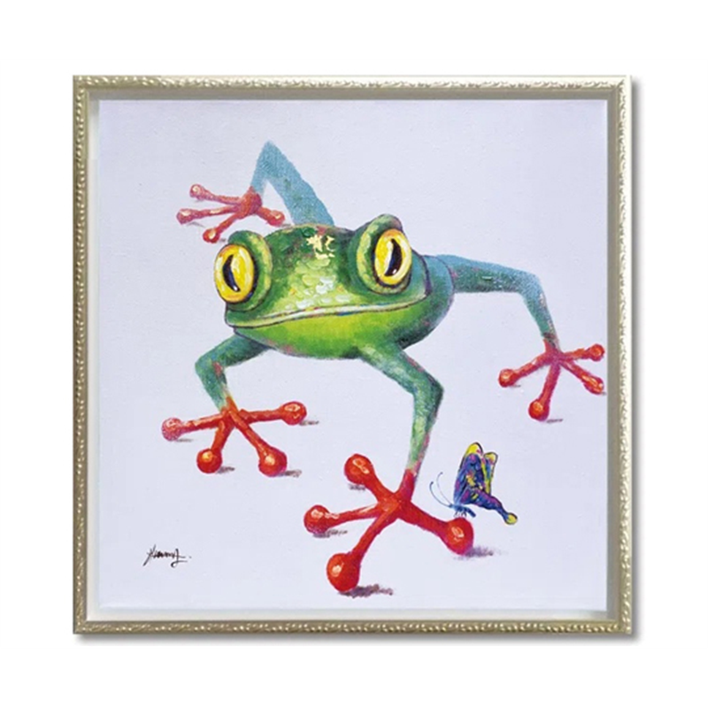 ユーパワー オイル ペイント アート｢クロール フロッグ(Mサイズ)｣ OP-18002 1個（ご注文単位1個）【直送品】