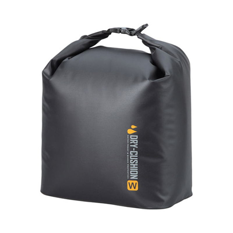 ハクバ写真産業 ドライクッションポーチ W ブラック SDCP-W 1個（ご注文単位1個）【直送品】