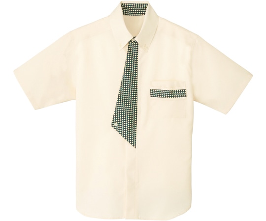 カーシーカシマ AMUS-NET 半袖シャツ イエロー S ASY183 1枚（ご注文単位1枚）【直送品】