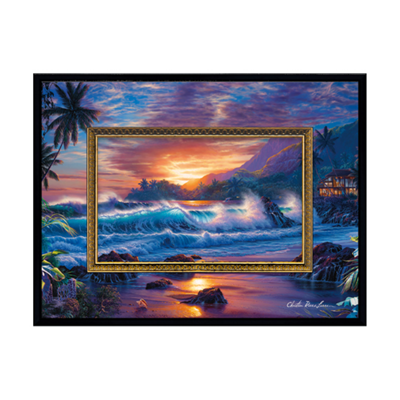 ユーパワー クリスチャン・リース・ラッセン ビッグアート｢エターナル エンブレース(Sサイズ)｣ CL-05011 1個（ご注文単位1個）【直送品】