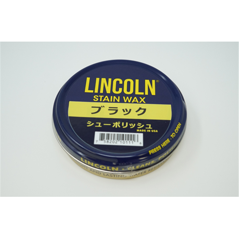 リッチボンド LINCOLN(リンカーン) シューポリッシュ ブラック 60g  1個(ご注文単位1個)【直送品】