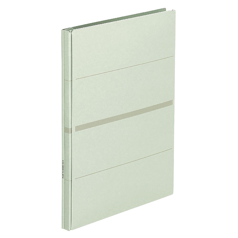 プラス 背幅伸縮 セノバスつづりひも グレー FL-023SH 1冊(ご注文単位1冊)【直送品】