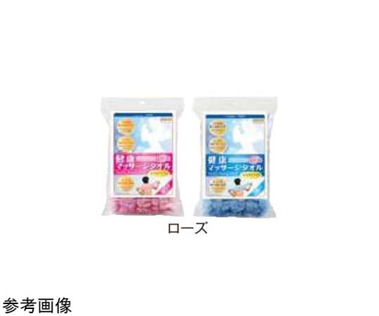 アシスト 健康マッサージタオル ローズ ブルー 25915 1本（ご注文単位1本）【直送品】
