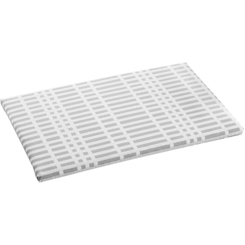 山崎実業 北欧風 暮らしの定番 平型アイロン台 チェック グレー 1222 1個（ご注文単位1個）【直送品】