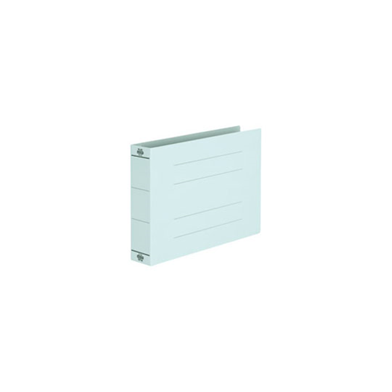 プラス フラットファイル 厚とじ ブルー 10冊 NO.022SW10BL 1パック(ご注文単位1パック)【直送品】