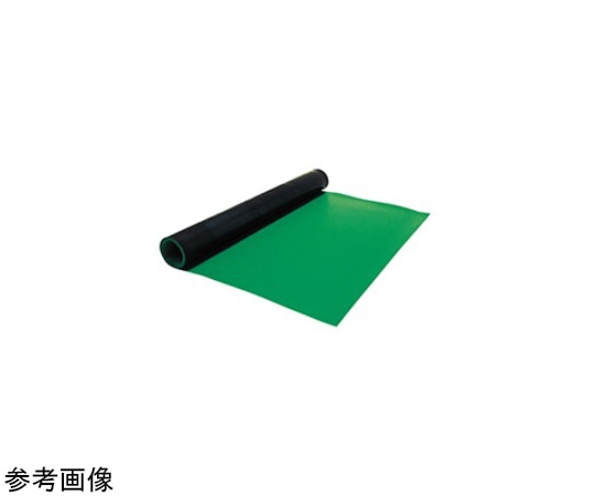 白光(HAKKO) 制電マット 499 2.0mm×1m×10m テーブル用(ライトグリーン) 499-5 1個 (ご注文単位1個)【直送品】