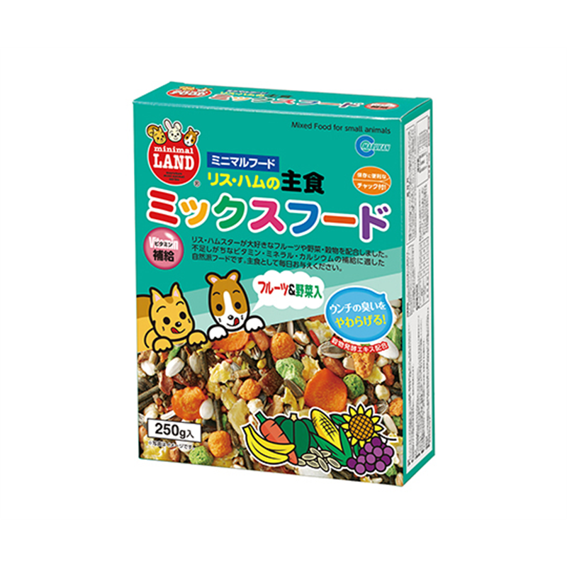 マルカン リス・ハムの主食ミックスフード 250g MR-546 1個（ご注文単位1個）【直送品】