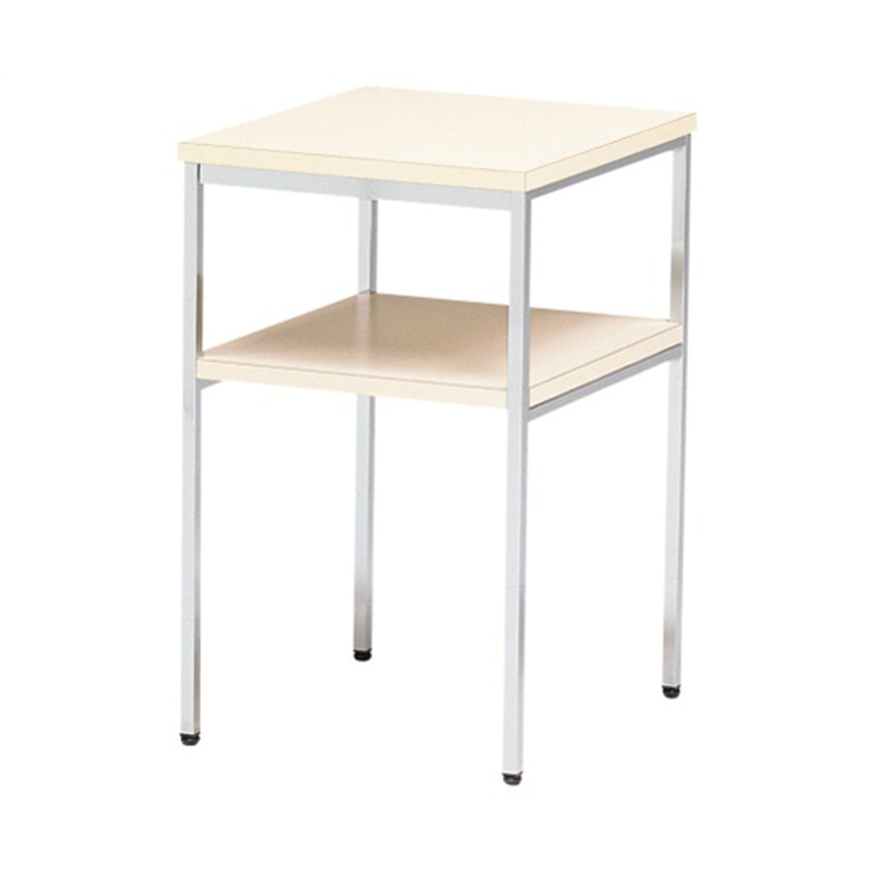 弘益 電話台 メッキ アイボリー T-45W(IV) 1個(ご注文単位1個)【直送品】