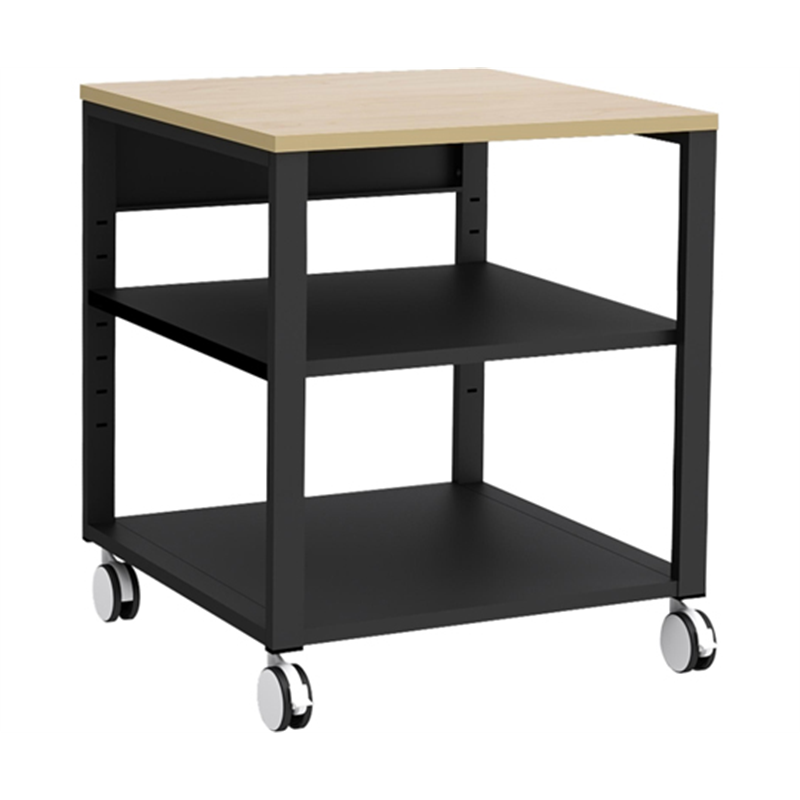 Y2K プリンターテーブル660 ブラック  1台（ご注文単位1台）【直送品】