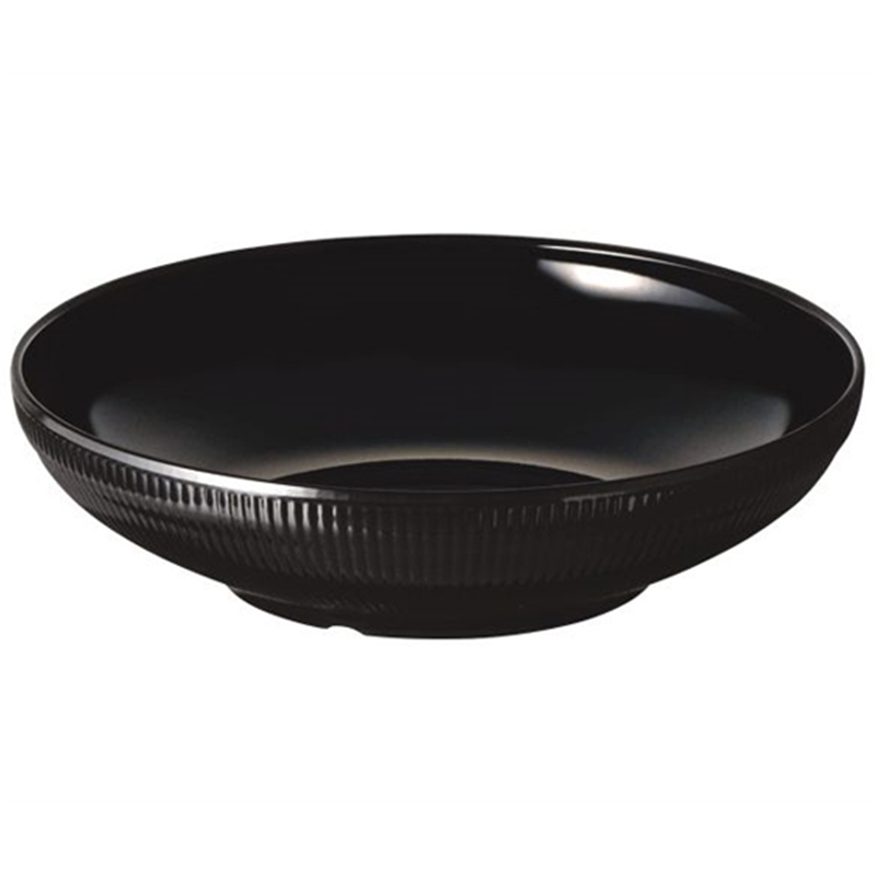 Daiwa 22cm深皿 黒 BY-13-BK 1個(ご注文単位1個)【直送品】