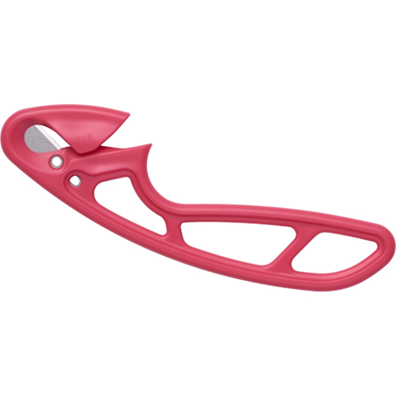 貝印カミソリ 異物混入対策フックナイフ ピンク 1箱(100本×2箱入) 750BH0861 1箱（ご注文単位1箱）【直送品】