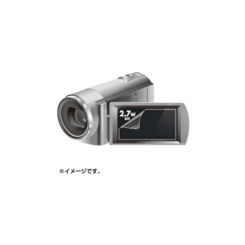サンワサプライ 液晶保護フィルム 2.7型 ワイドデジタルビデオカメラ用 DG-LC27WDV 1枚（ご注文単位1枚）【直送品】
