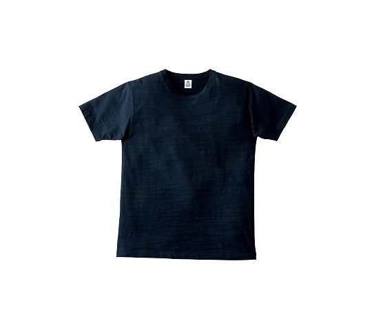 LIFEMAX スラブTシャツ ネイビー XL MS1143-8 XL 1枚（ご注文単位1枚）【直送品】