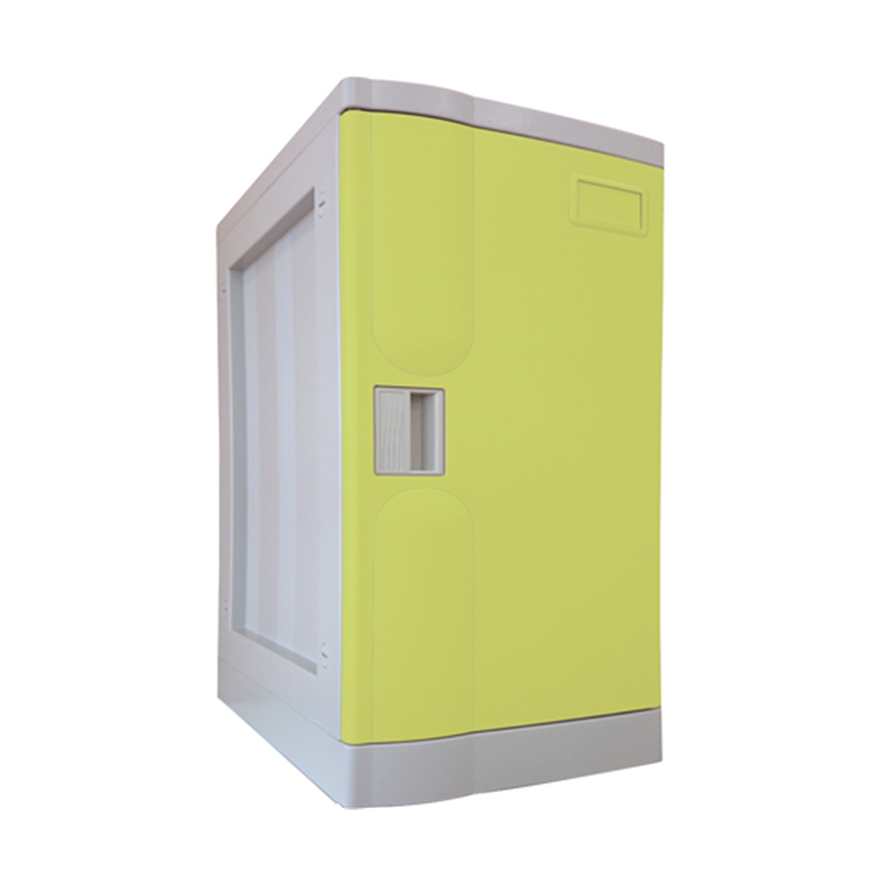 宮成製作所 プラボックス Lサイズ イエロー 鍵なし ベース付 PB-KLY1 1台(ご注文単位1台)【直送品】