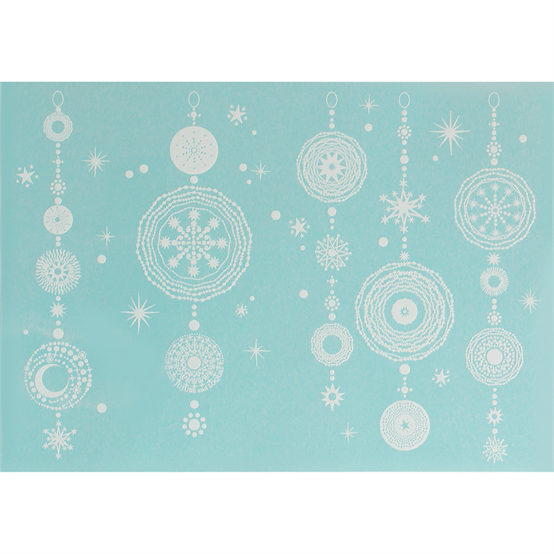 サンコーマーク工業 飛散防止シート 輪飾り QWS-537 1枚(ご注文単位1枚)【直送品】