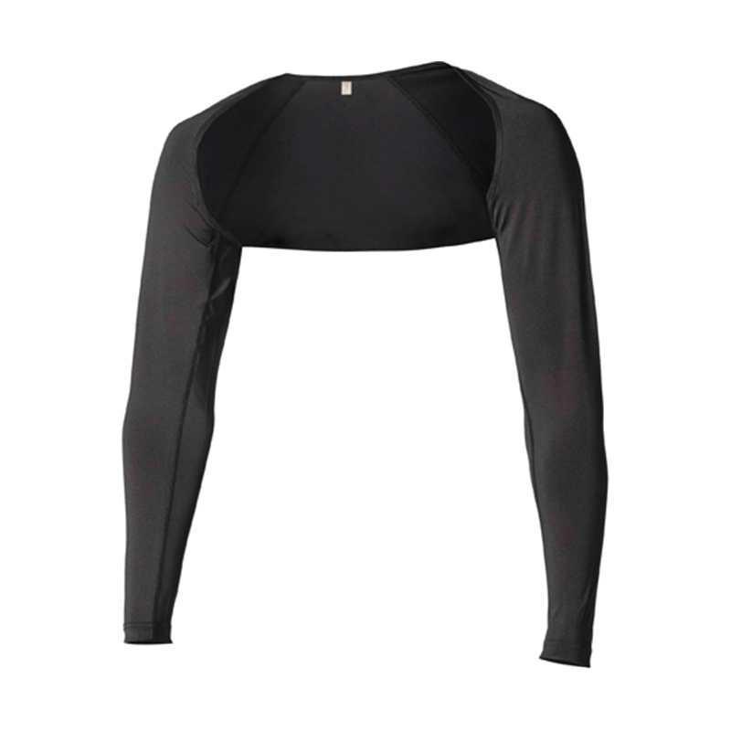 おたふく手袋 冷感 アームカバー ブラック S JW-636 1枚(ご注文単位1枚)【直送品】