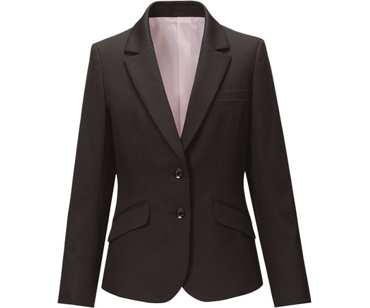 カーシーカシマ ENJOY ジャケット AIR SWING SUITS BRIGHT ブラック 19号 EAJ865 1枚（ご注文単位1枚）【直送品】