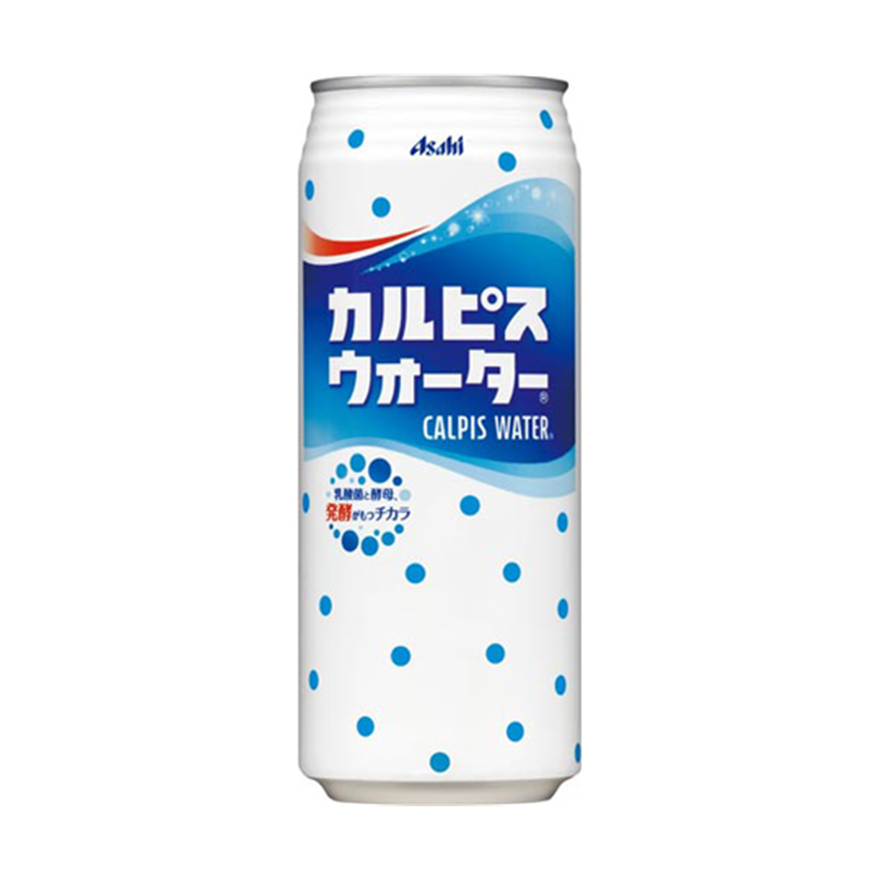 アサヒ飲料 カルピスウォーター 500g 24缶 1ケース(24本入) 038134 1ケース※軽（ご注文単位1ケース）【直送品】