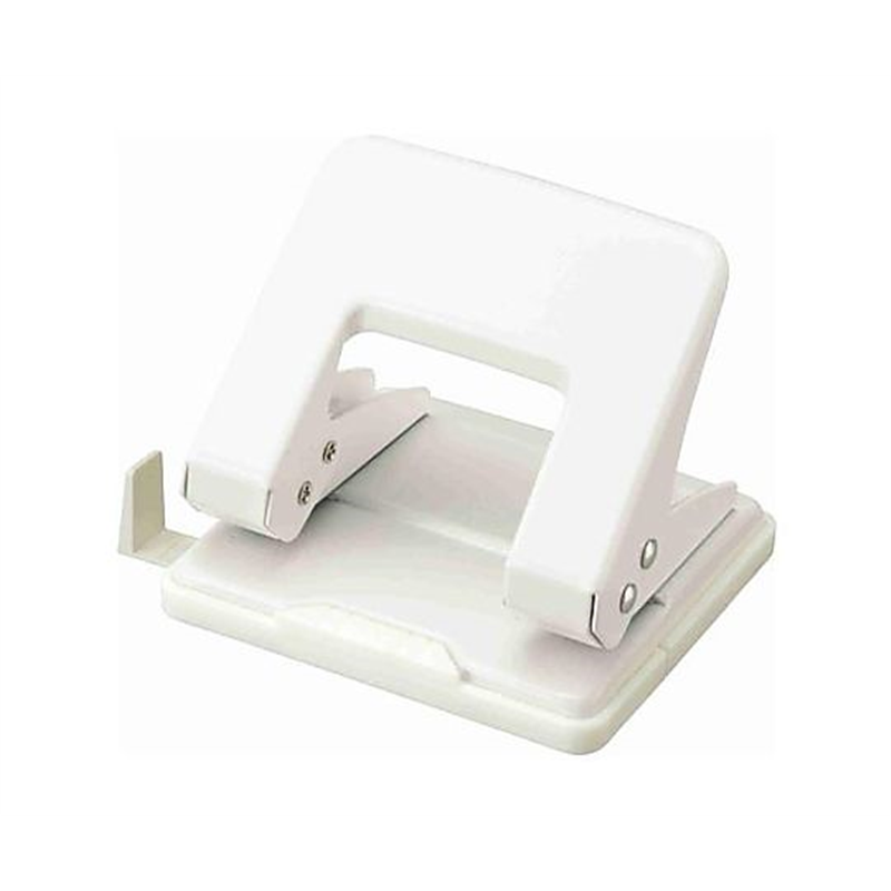 ライオン事務器 110x100x95mm パンチ(ホワイト) EA762MD-43 1個(ご注文単位1個)【直送品】