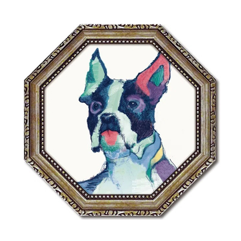 ユーパワー 八角 ミニゲル アートフレーム エイヴリー ティルモン｢ユリシーズ ウォーターカラー｣ AT-02551 1個（ご注文単位1個）【直送品】