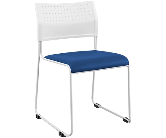 カグクロ スタッキングチェアNPT ブルー NPT-001V-BL 1個(ご注文単位1個)【直送品】