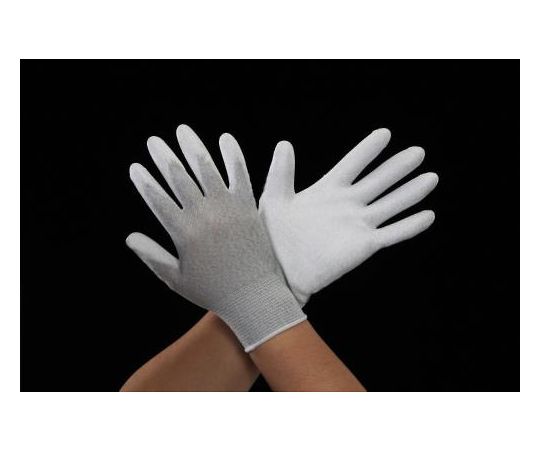 エスコ [M] 手袋(制電･手の平コーティング) EA354GC-27 1双 (ご注文単位1双)【直送品】