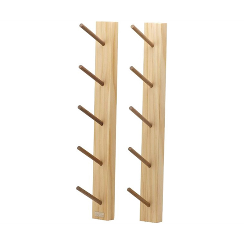 ライフサーブ EASY RAKE for Rod モダンスタイル 5段(無塗装)  1個(ご注文単位1個)【直送品】