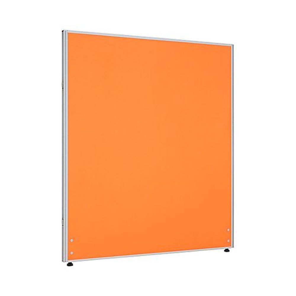 カグクロ クロス ローパーテーション オレンジ H1200×W1000mm PN1012-OR 1台(ご注文単位1台)【直送品】