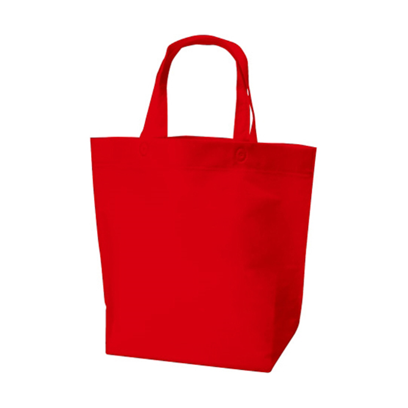 三和 不織布底マチ付バッグ(船底) 50枚入 イタリアンレッド SW403512-27 1箱（ご注文単位1箱）【直送品】