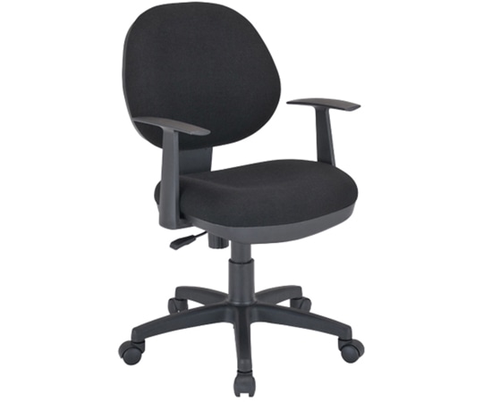 カグクロ ビジネスチェアNAM(肘付)ブラック(ニューアミューズ) NAM-1000-A-BK 1個(ご注文単位1個)【直送品】