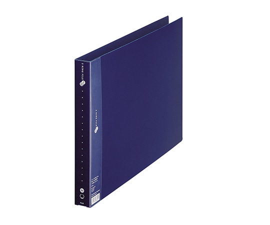 プラス 2リングファイル スーパーエコノミー A3 210枚綴じ FC-161RF NV 1個（ご注文単位1個）【直送品】