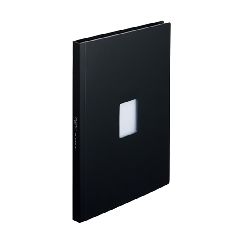 LIHITLAB myfa インスタントフォトコレクションファイル ジェットブラック N3325-24 1冊(ご注文単位1冊)【直送品】