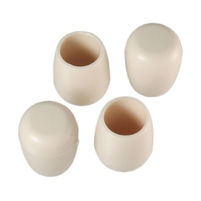 ハイロジック パイプ脚キャップ 15mm丸 白 4個入 57113 1個(ご注文単位1個)【直送品】