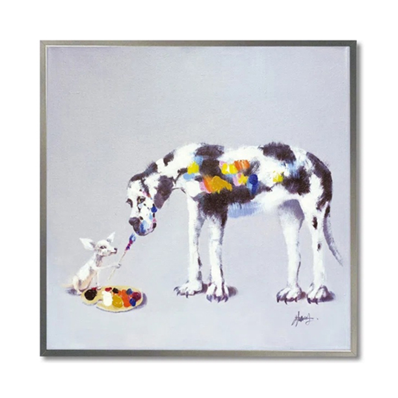 ユーパワー オイル ペイント アート｢ドッグ ペインティング｣ OP-25060 1個（ご注文単位1個）【直送品】