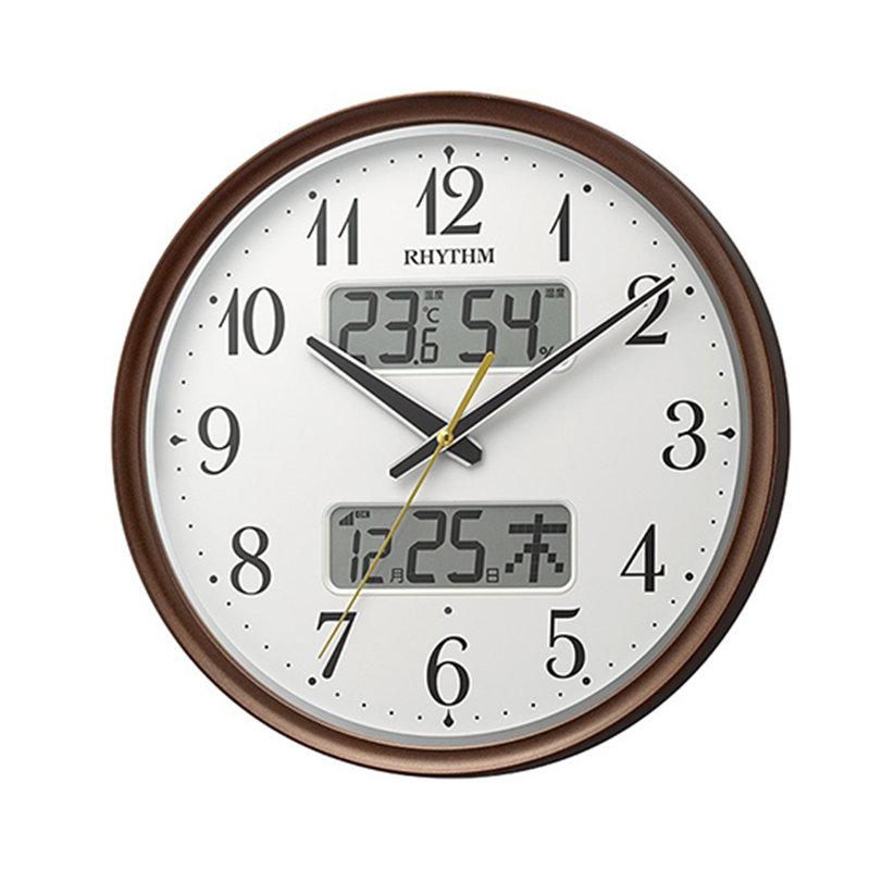 リズム(時計) フィットウェーブリブA04 茶メタリック 8FYA04SR06 1個(ご注文単位1個)【直送品】