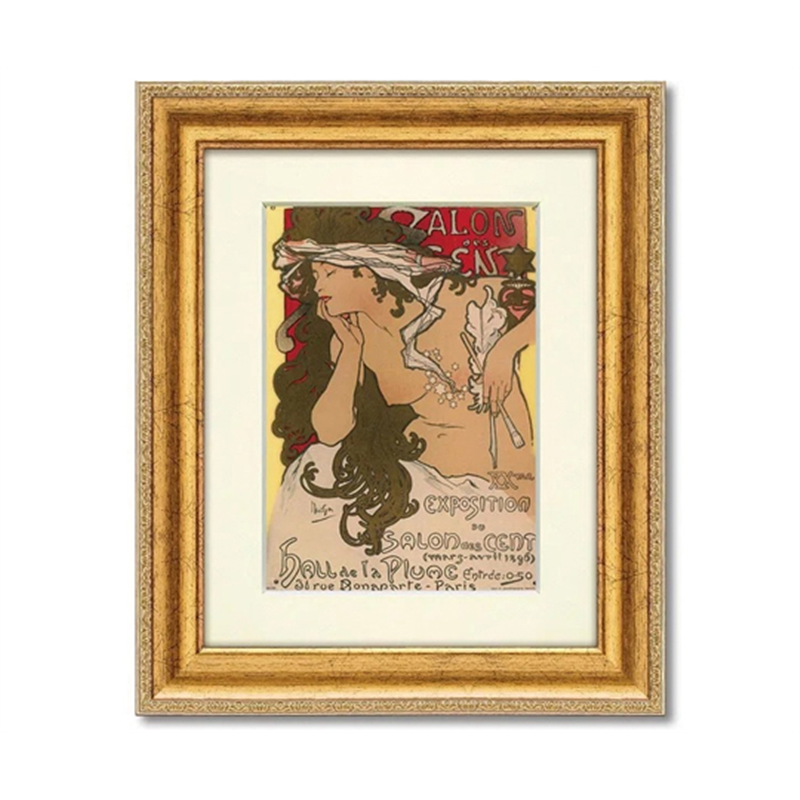 ユーパワー アールヌーボー｢サロン デ サン｣ AM-02003 1個（ご注文単位1個）【直送品】