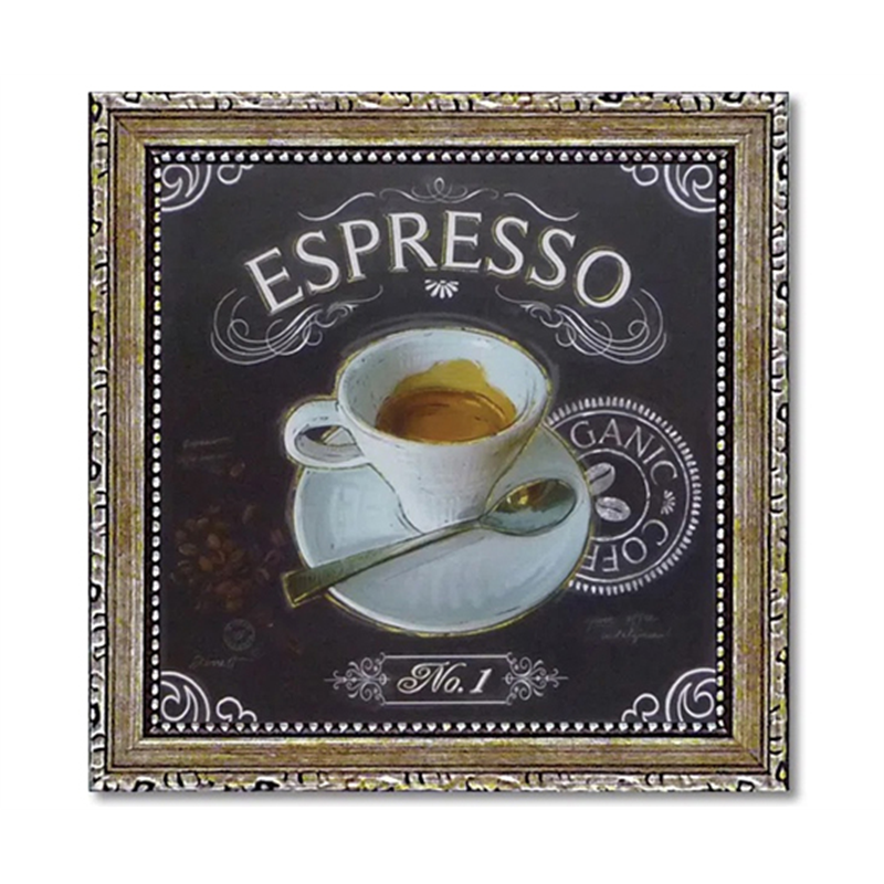 ユーパワー ミニゲル アートフレーム チャド バレット｢コーヒー ハウス エスプレッソ｣ CB-02011 1個（ご注文単位1個）【直送品】