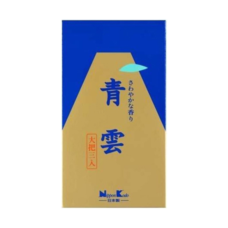 日本香堂 青雲 大把3入 126g  1箱(ご注文単位1箱)【直送品】
