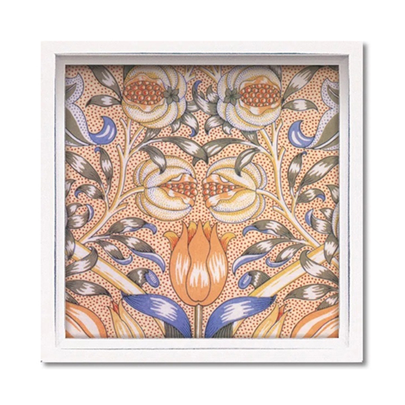 ユーパワー ロハス ミニアートフレーム モリス｢ゆりとざくろ｣ LA-01270 1個（ご注文単位1個）【直送品】