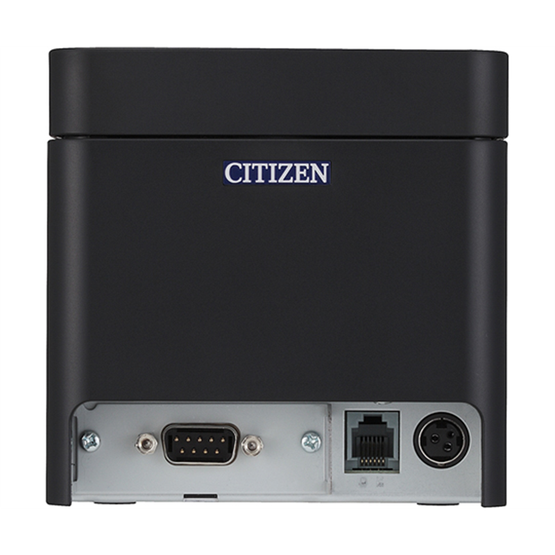 CITIZEN レシートプリンター 有線LANインターフェース 黒 CT-S251ETJ-BK 1台（ご注文単位1台）【直送品】
