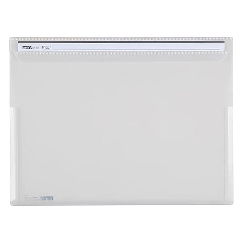 セキセイ アクティフVフリップファイル クリア ACT-5901-90 1冊(ご注文単位1冊)【直送品】