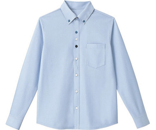 カーシーカシマ HEARTGREEN 長袖ニットシャツ ACTIVE KNIT SHIRT 空 3L HM2418 1枚（ご注文単位1枚）【直送品】